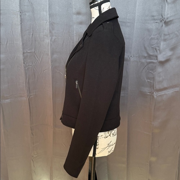 Catherine Malandrino Black Moto Jacket - Picture 3 of 8
